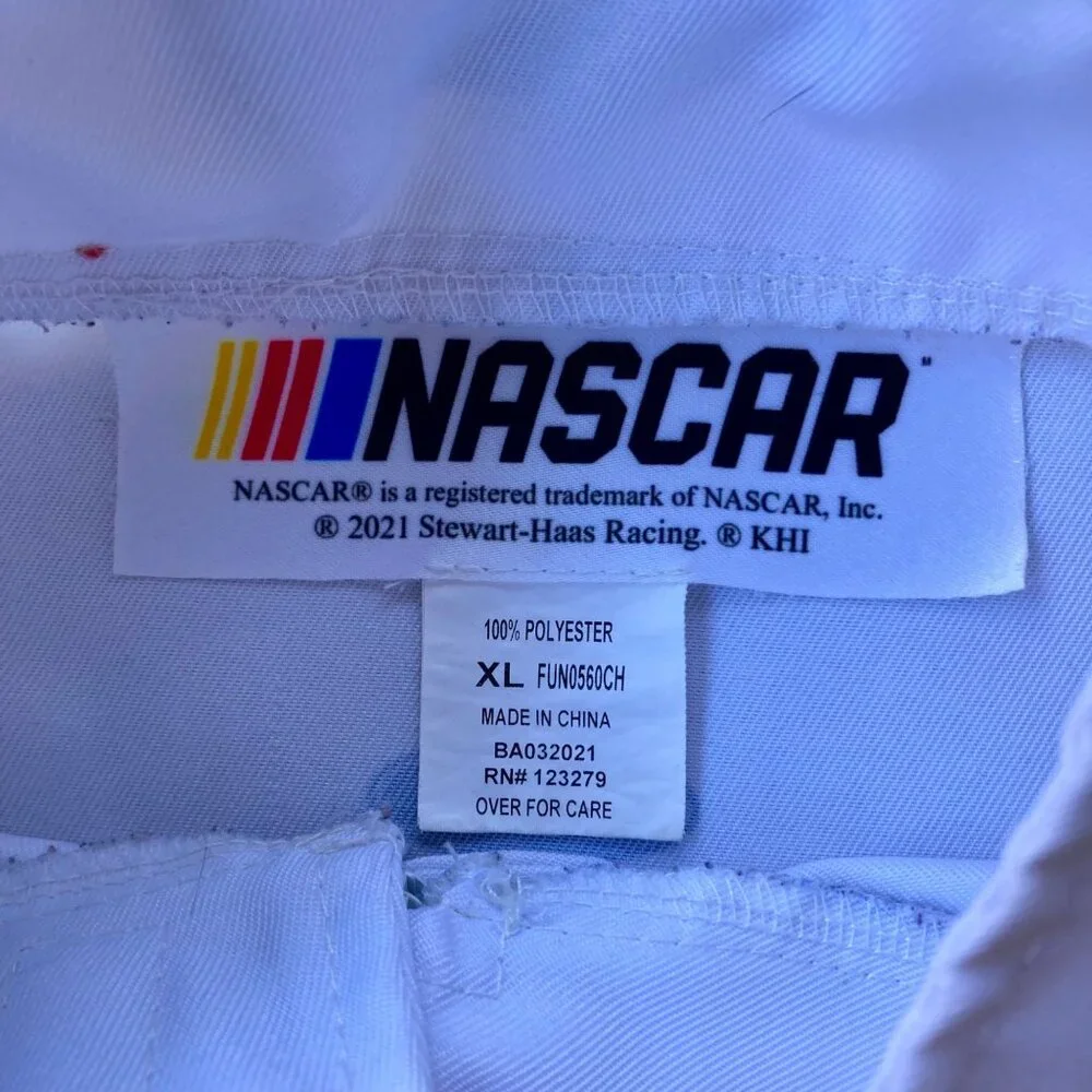 NASCAR Kevin Harvick Fire Suit Halloween Costume Jumpsuit Youth XL Racing